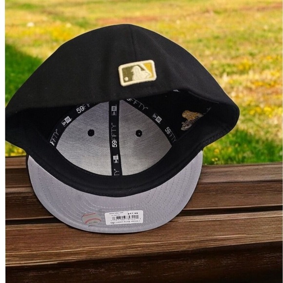 Los Angeles Dodgers Men's 59FIFTY Fitted All Star Game Cap AH4 Black Size 7 1/2 - Picture 3 of 4